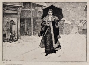 Kerst Ochtend door Robert Walker Macbeth