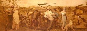 Oogstmaan, ca. 1883