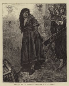 Het Einde van de Commune, Executie van een Petroleuse