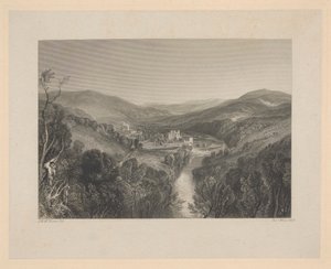 Buckfastleigh Abdij, Devonshire door Robert Wallis