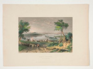 Centre Harbour, Lake Winnipesaukee, illustratie voor Nathaniel Parker Willis