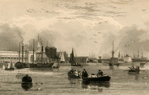 Liverpool, vanaf de Mersey, No. III
