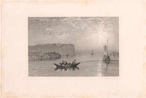 Scène aan de Loire door Robert Wallis
