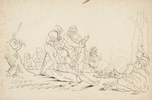 Scène na Salvator Rosa