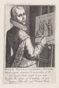 Portret van Otto van Veen door Robert Willemsz de Baudous