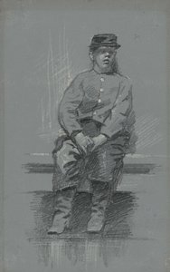 De Cadet, ca. 1895 door Robert William Vonnoh