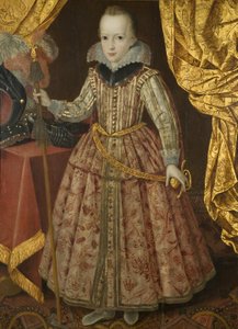 Karel I als hertog van York, c.1605 door Robert the Elder Peake