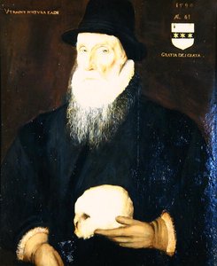 Sir Edward Grimston (1529-1610) als Oude Man