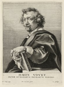 Simon Vouet door Robert van Voerst