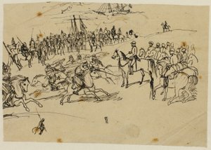 Arabische fantasie door Rodolphe Bresdin