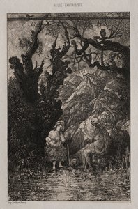 De dood en de jonge moeder, 1861