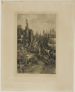 Mijn Droom door Rodolphe Bresdin