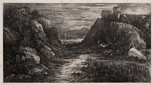 De verre stad door Rodolphe Bresdin