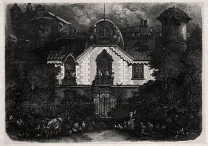 Het Betoverde Huis door Rodolphe Bresdin