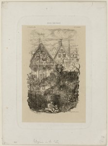 De Buurt, uit Revue Fantaisiste door Rodolphe Bresdin