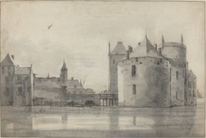 Kasteel Culemborg door Roelant Roghman