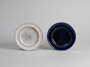 Wit tingeglazuurd bord, 1914-15