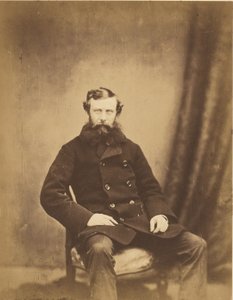Kolonel Simmonds, R.E. door Roger Fenton