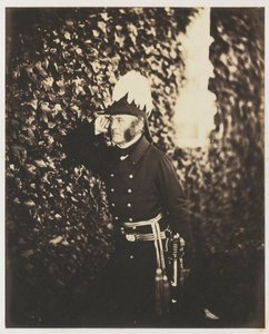 Generaal James Bucknall Estcourt (1802-1855) 1855 door Roger Fenton