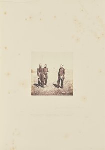 Generaal Labousiniere en generaal Bevret. door Roger Fenton