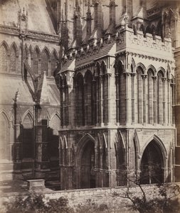Lincoln Cathedral: De Galilee Porch door Roger Fenton