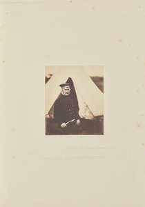 Luitenant-generaal Sir Richard England, K.C.B. door Roger Fenton