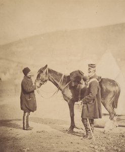 Generaal-majoor A. H. King, 1855 door Roger Fenton