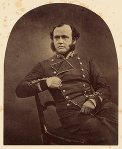 Generaal-majoor Charles Ashe Windham door Roger Fenton