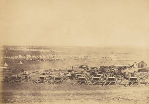 Plateau van Sebastopol III door Roger Fenton