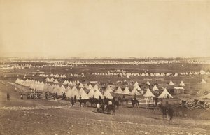 Plateau van Sebastopol II door Roger Fenton