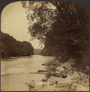 [Rivierlandschap] door Roger Fenton