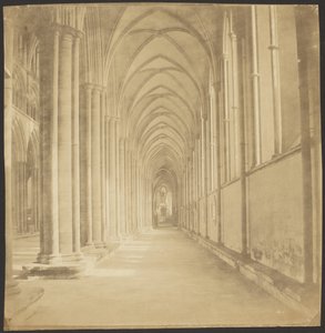 Zuidbeuk van de kathedraal van Salisbury door Roger Fenton