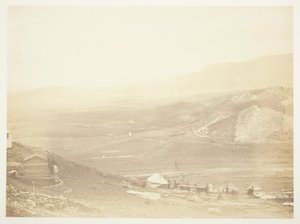 De Linies van Balaklava door Roger Fenton