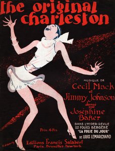 Josephine Baker in het tijdschrift 