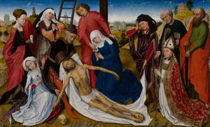De klaagzang van Christus door Rogier van der Weyden