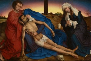 Pieta, ca. 1441 door Rogier van der Weyden