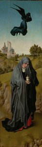 Heilige Maria Magdalena Het Kruisiging Drieluik, c. 1440 door Rogier van der Weyden
