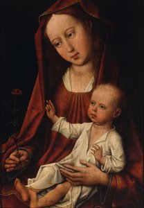 De Maagd met de anjer door Rogier van der Weyden