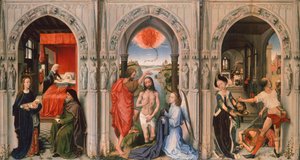Drieluik van de Doper door Rogier van der Weyden