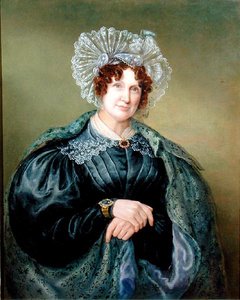 Portret van mevrouw Ellen Sharples