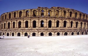 Amfitheater van El-Djem (Tunesië)