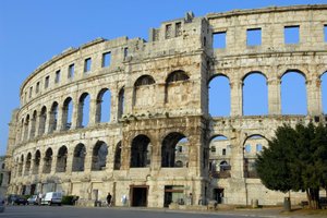 Amfitheater van Pula, Kroatië