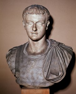 Buste van Caligula (marmeren beeldhouwwerk)