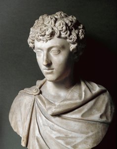 Borstbeeld van Marcus Aurelius als jonge jongen