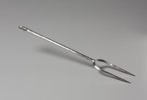 Vork met Muilezelkop Eindstuk, 375-425 door Roman