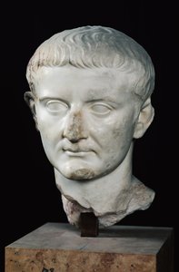 Hoofd van Tiberius (ca. 42 v.Chr.-37 n.Chr.)