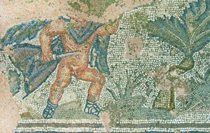 Jachtscène, Huis van Dionysos, Paphos, Cyprus