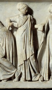 De muze Calliope (detail)