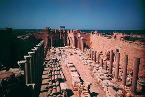 Leptis Magna, Labdah door Roman