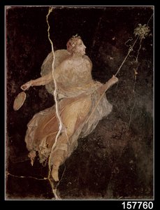 Maenade, uit het Huis van het Schip, Pompeii, 1e eeuw v.Chr.-79 n.Chr.